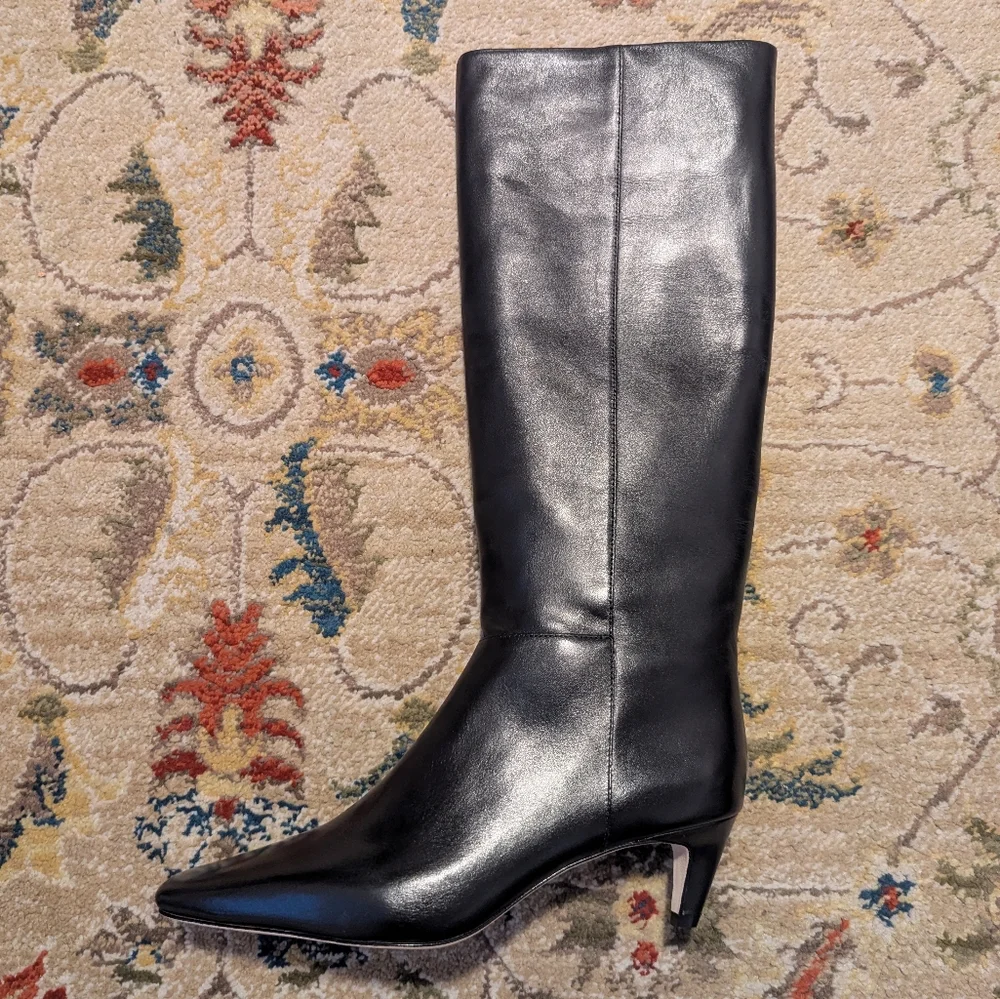 Reformation Remy Knee High Kitten Heel Boot